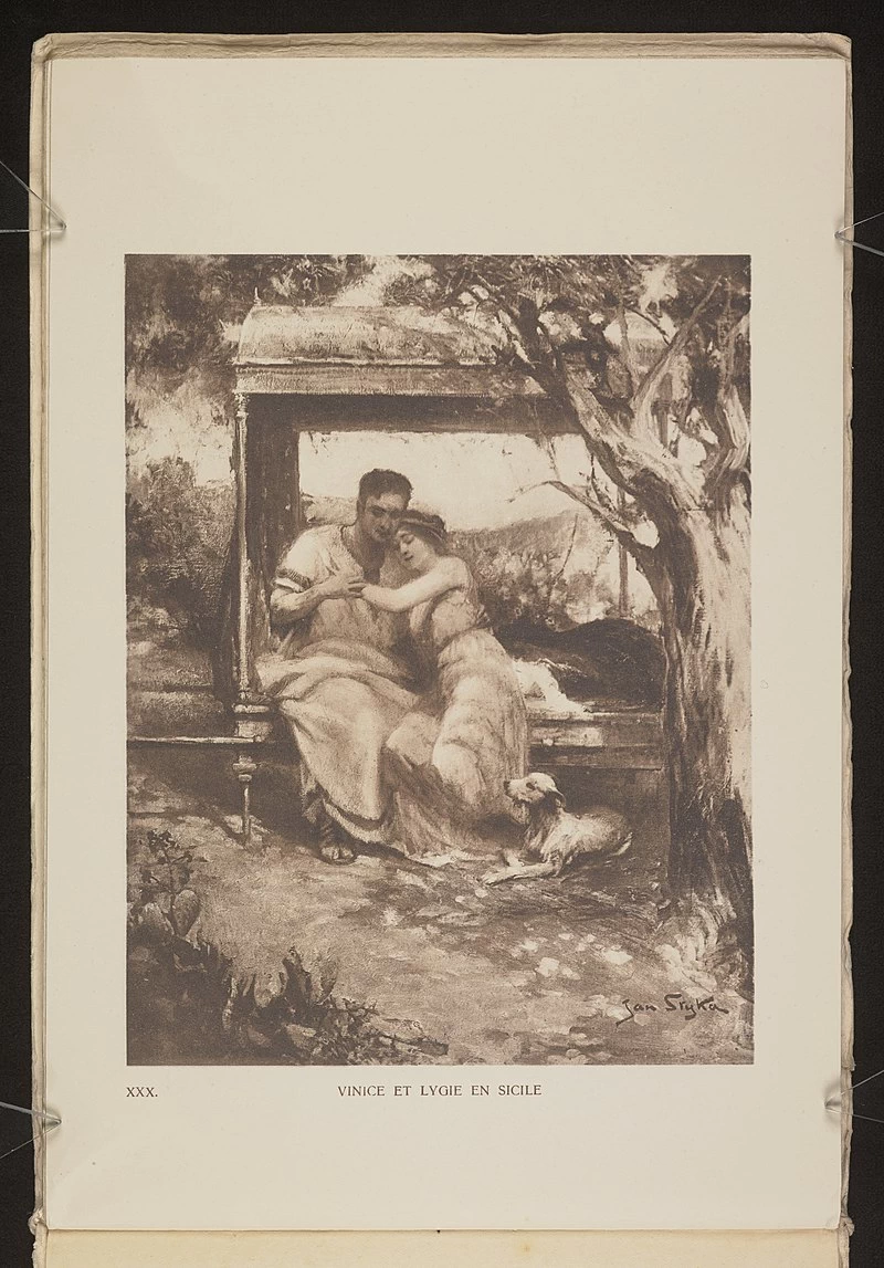 Quo Vadis - il libro illustrato, Museo Quo Vadis, Villa Certosella, Capri, 1922